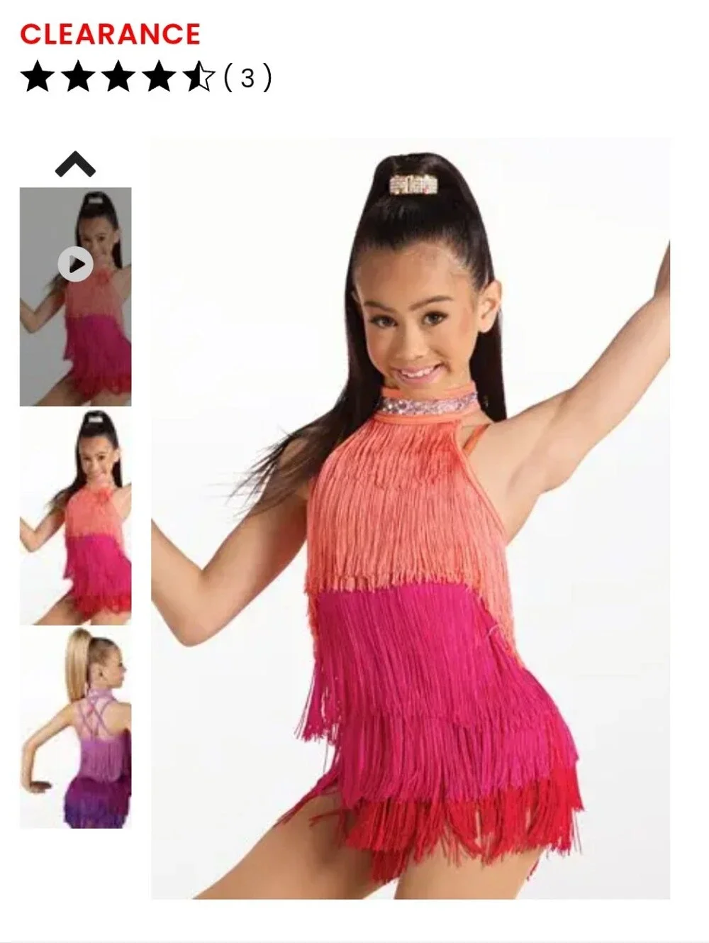 Weissman Electric Feel Dance Costume